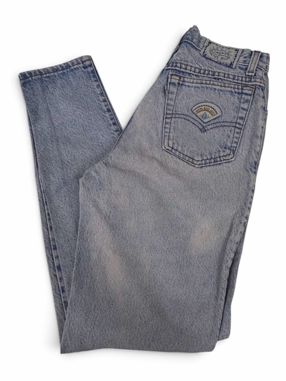 Vintage Levi’s ‘Native Blue’ Light Wash Denim Jeans